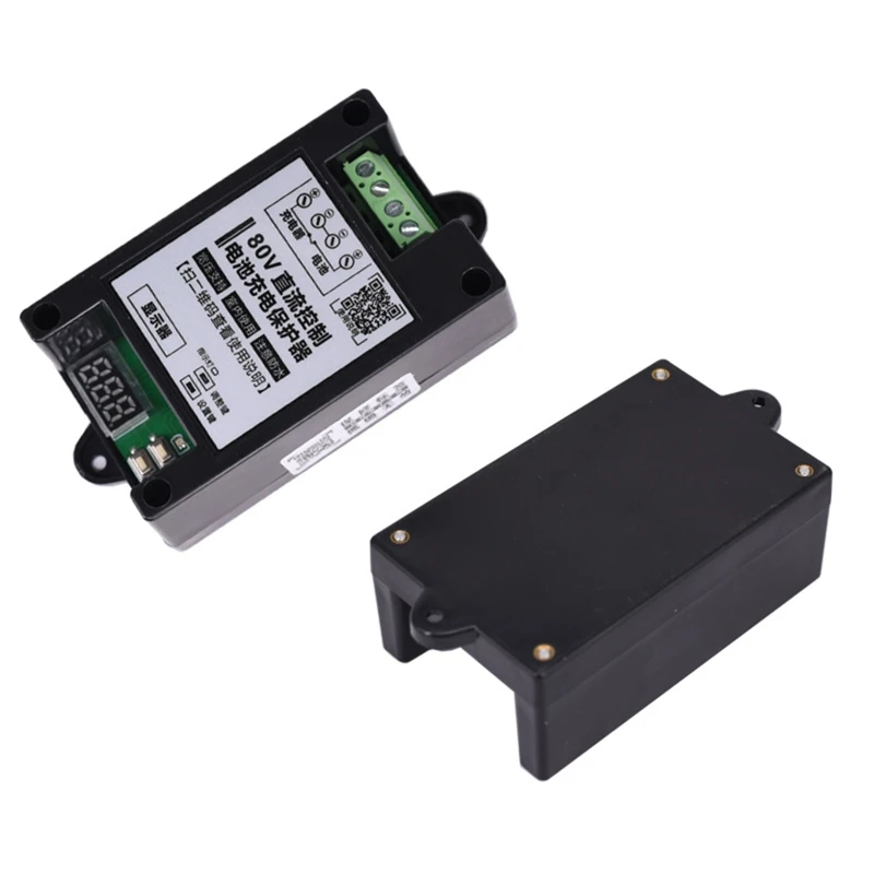 

DC 5-80V 30A Lead-Acid Lithium Battery Charging Controller Protection Board Automatic Charging Power Off Control