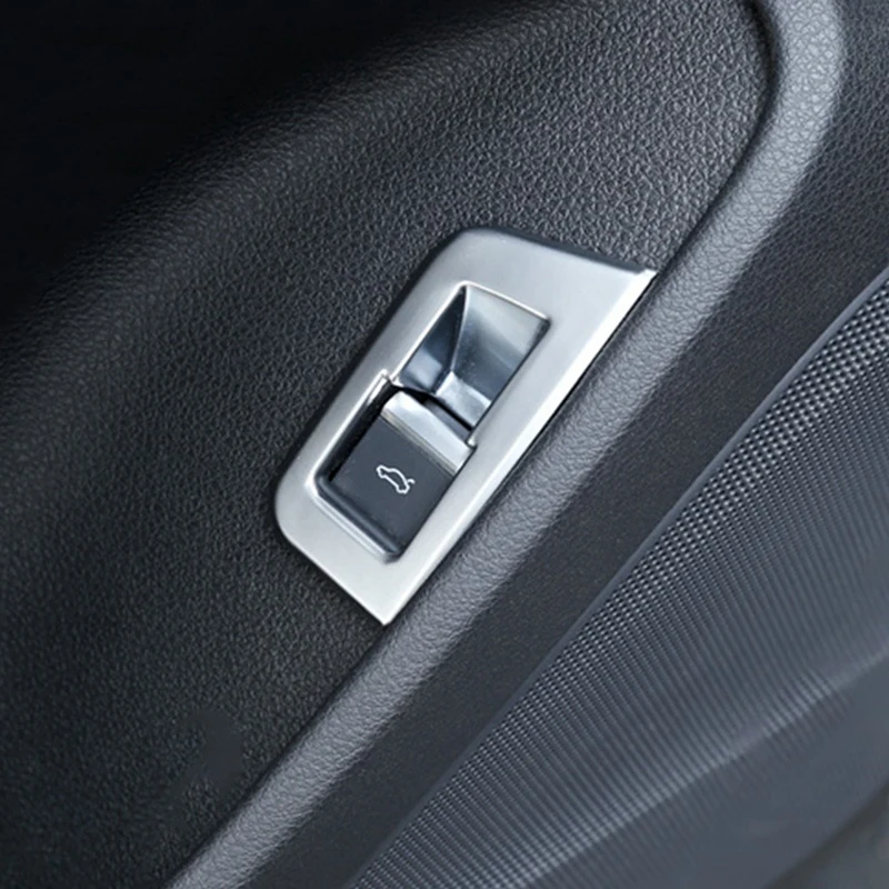 Рамка Кнопки задней двери автомобиля Tirm крышка переключателя багажника для-Q7 LHD