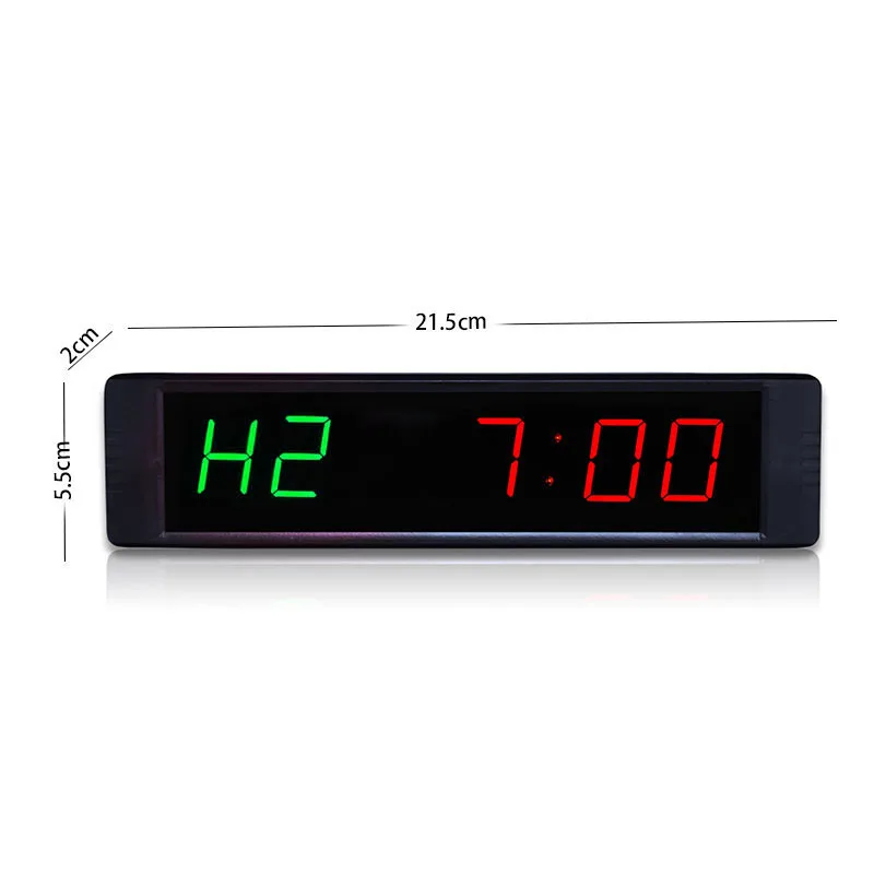 Gym countdown clock LED programable training timer Tabata digital gym with stopwatch | Дом и сад