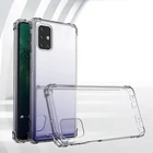 Прозрачный силиконовый чехол для Samsung Galaxy M01, M01S Core, M11, M21, M31, M51, M31S, M21S Prime, противоударный чехол с подушкой безопасности