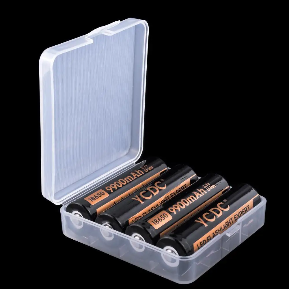 

Hard Plastic 18650 Batetry Storage Box Case Holder For 2x 4x 18650 4xAA 4x AAA Rechargeable Battery Protection Container