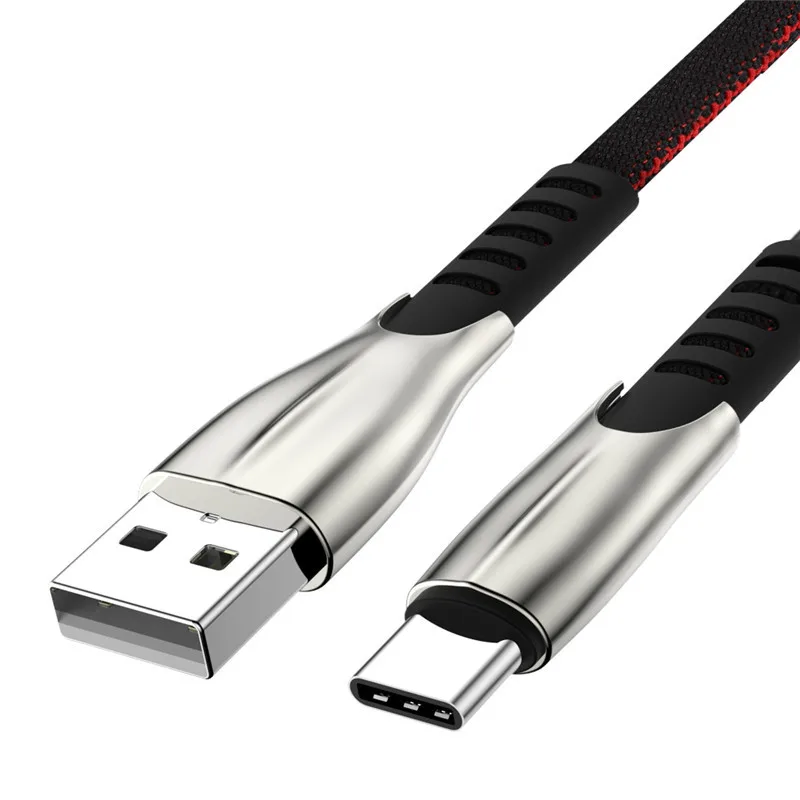3 м Быстрая зарядка USB C кабель для передачи данных для Xiaomi mi 8 красный mi 5A Быстрый usb type C кабель для samsung S8 S9 S10 huawei P20 супер зарядка