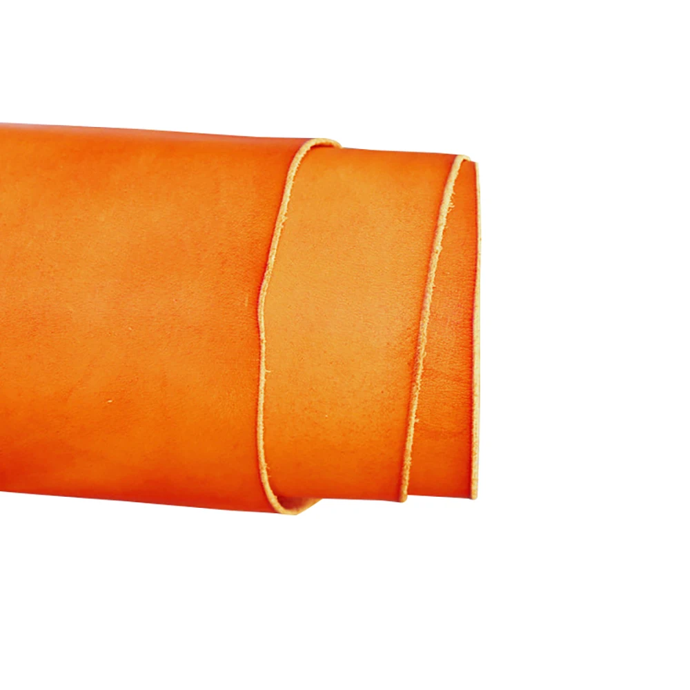 Красочный жирный растительный дубленый воловья кожа материал для рукоделия в