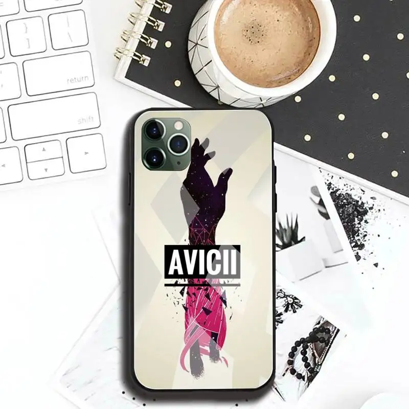 

Avicii DJ Tim Bergling Phone Case Tempered Glass For iPhone 12 pro max mini 11 Pro XR XS MAX 8 X 7 6S 6 Plus SE 2020 case