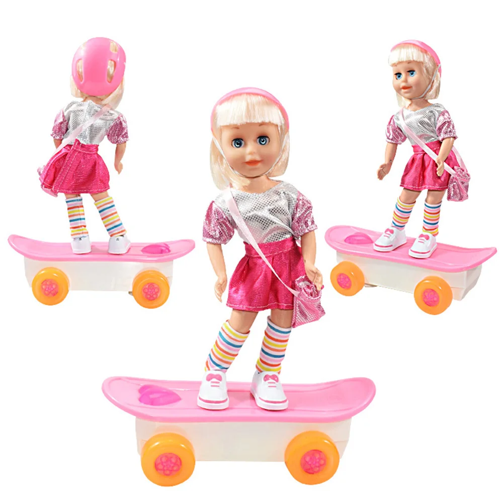 

Детская кукла-скутер, светящаяся музыка, многофункциональная милая кукла для девочек, красивая кукла принцессы, игрушка для девочек, подаро...
