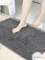 keli soft absorbent microfiber chenille mat for bath room entrance door candy color pet sofafloor rugs