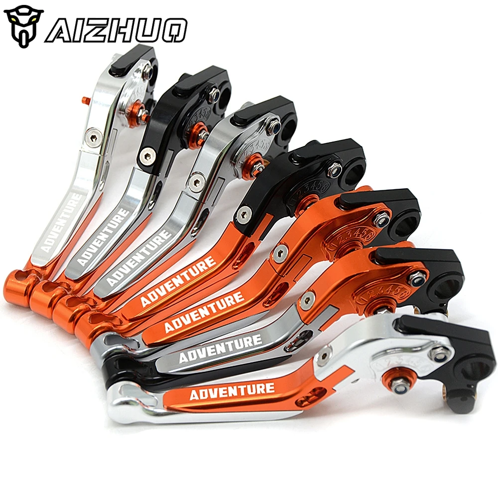 Для 790 Adventure/R Adventure R 2019 2020 CNC аксессуары для мотоциклов складные выдвижные рычаги