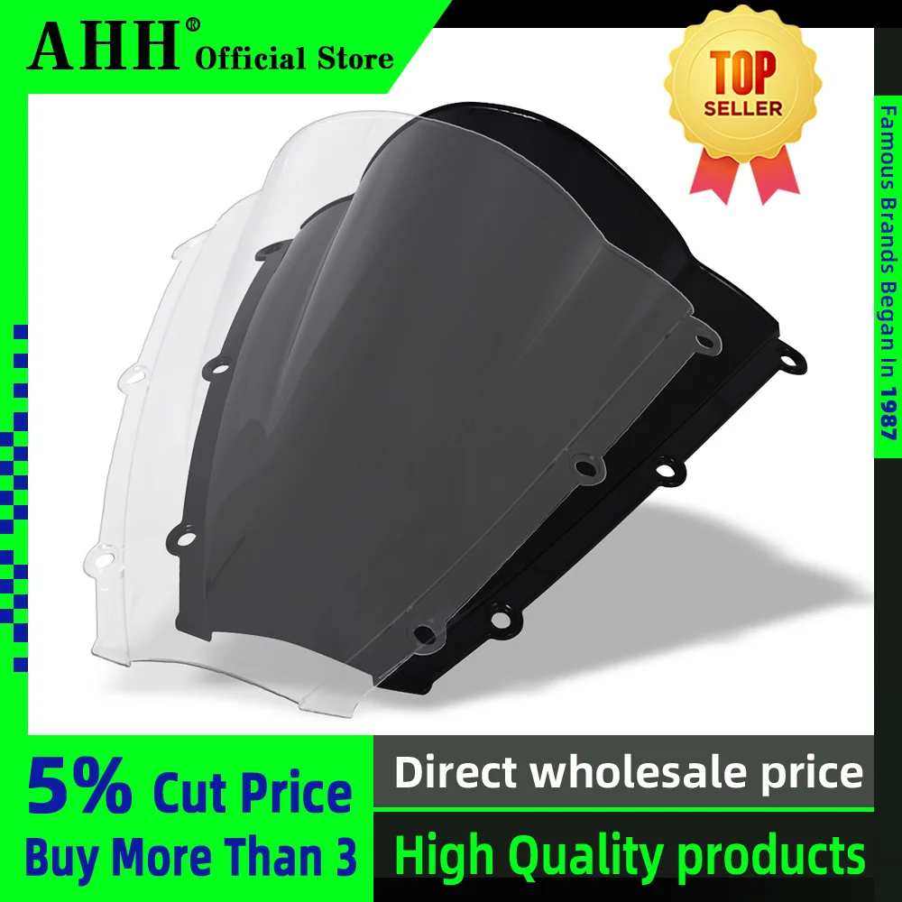 

AHH Motorcycle Windshield Spoiler Windscreen Air Wind Deflector For HONDA CBR600RR CBR600 CBR 600 RR F5 2003 2004 03-04 Partts