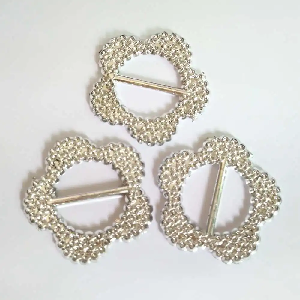 50 шт. серебристая металлическая лестница замок скользящие пряжки для рюкзака