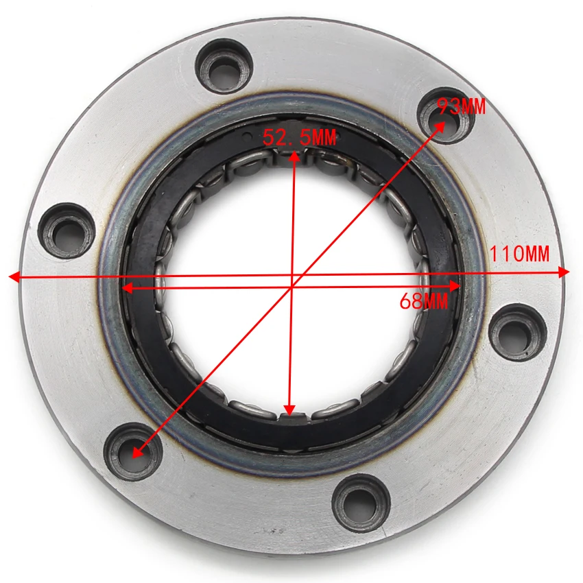 Двигатель стартера мотоцикла односторонний подшипник сцепления для Yamaha YFM660R Raptor