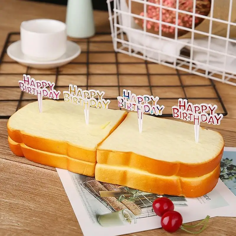 

25 шт., акриловые топперы для торта, 6,5 см
