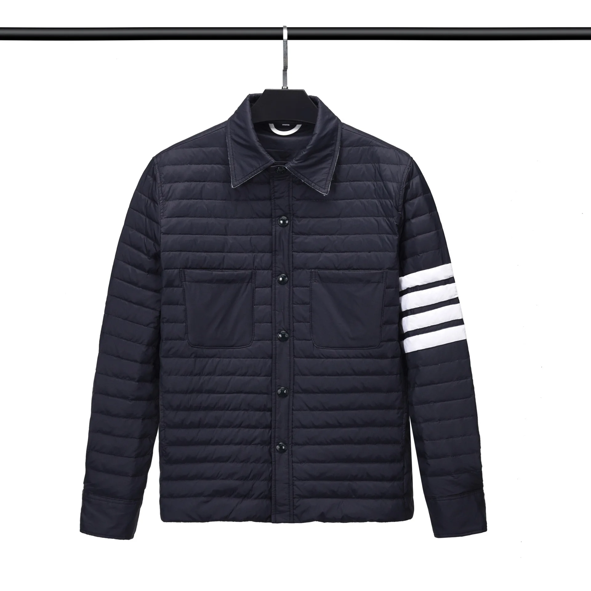 THOM BRUN's new TB down jacket men's and women's urban casual lapel down jacket