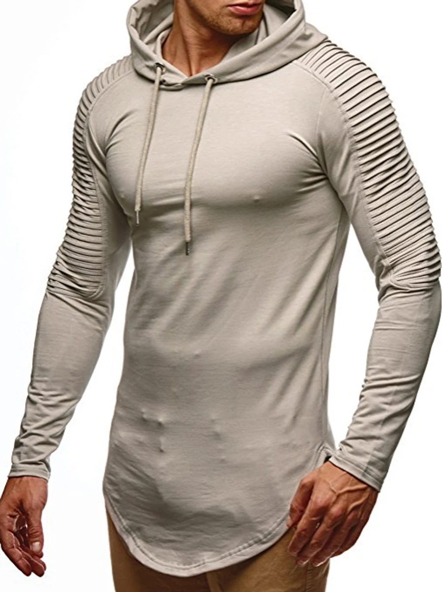 Мужская толстовка с капюшоном размера плюс Повседневная Уличная одежда базовый