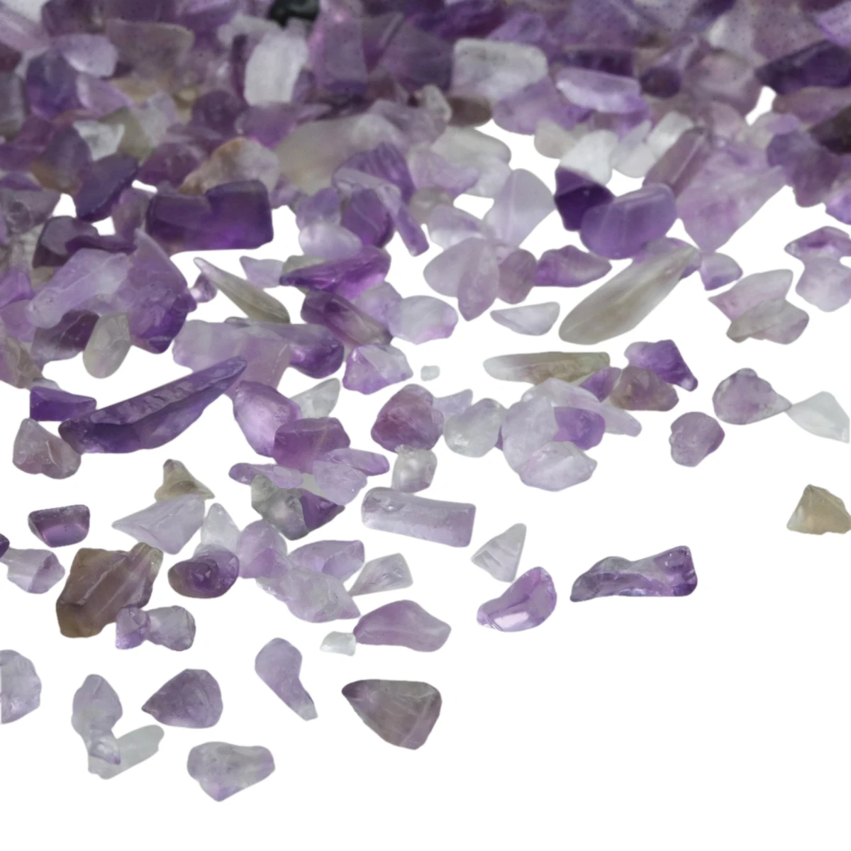 460g Natural Purple Crystal Quartz Tumbled Stone Crushed Pieces Irregular Stones Beads Jewelry Accessory For Making Decoration