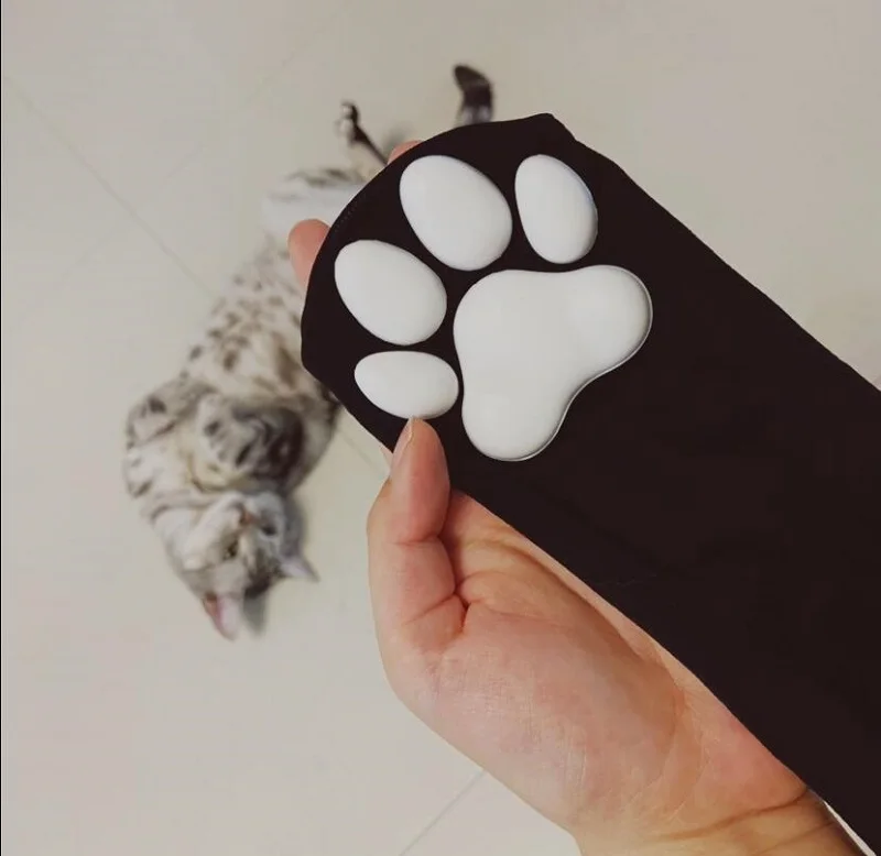 Cosplay&ware Over Knee Kawaii 3d Cat Pad Kitten Paw Socks Girl Lolita Cosplay Velvet Leggings Overknee Thigh High Long Stockings 60cm -Zentai shop online Hddd587eb7f5847389f45a201355d12eeB.jpg