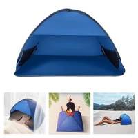 a lazy person tent outdoor sun shelter beach headrest shade tent anti ultraviolet awning portable outdoor camping shade tent