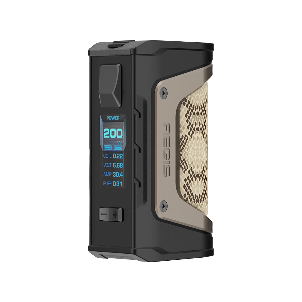 Бесплатный подарок! GeekVape Aegis Legend 200 вт TC коробка мод как чипсет питание от двух 18650 батарей электронные сигареты без батареи Aegis Legend мод