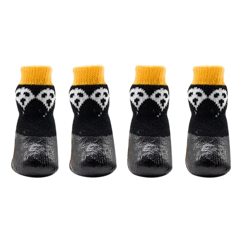 Водонепроницаемая нескользящая обувь для собак нескользящие носки снега и дождя