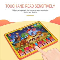 simulation jungle animal music tablet sound touch sense piano education kids toy