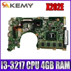 X202E I3-3217 Процессор 4 Гб Оперативная память Материнская плата ASUS X201E X201EP Q200E S200E Материнская плата ноутбука X202E материнская плата X202E Материнская плата Тест