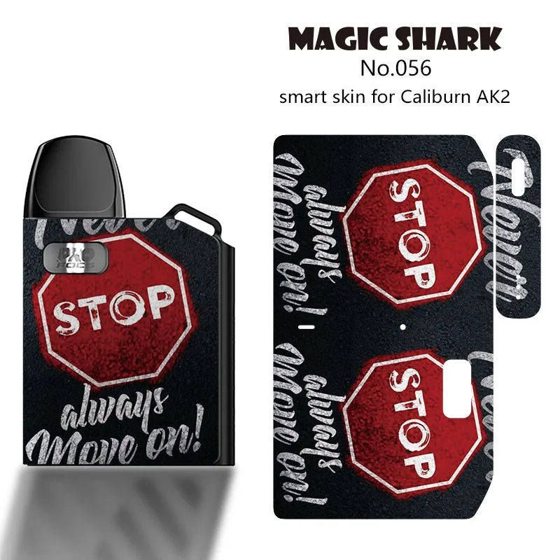 3M Stereo Matte Anime Skull Leaf Flower Game Over Girl Cover Skin Film for Caliburn Koko AK2 Sticker Case Uwell |