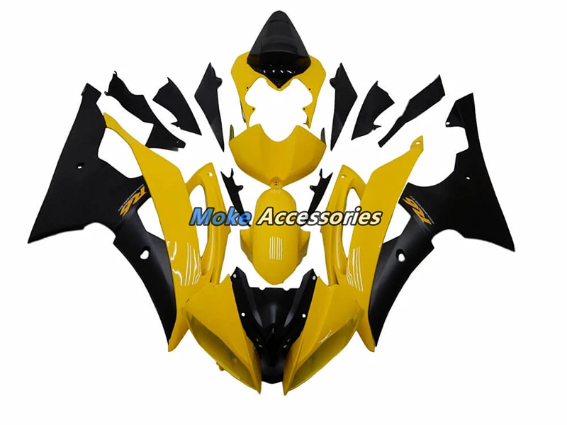 

Motorcycle Fairings Kit Fit For Yzf R6 2008 2009 2010 2011 2012 2013 2014 2015 2016 Bodywork Set Abs Injection Yellow Black