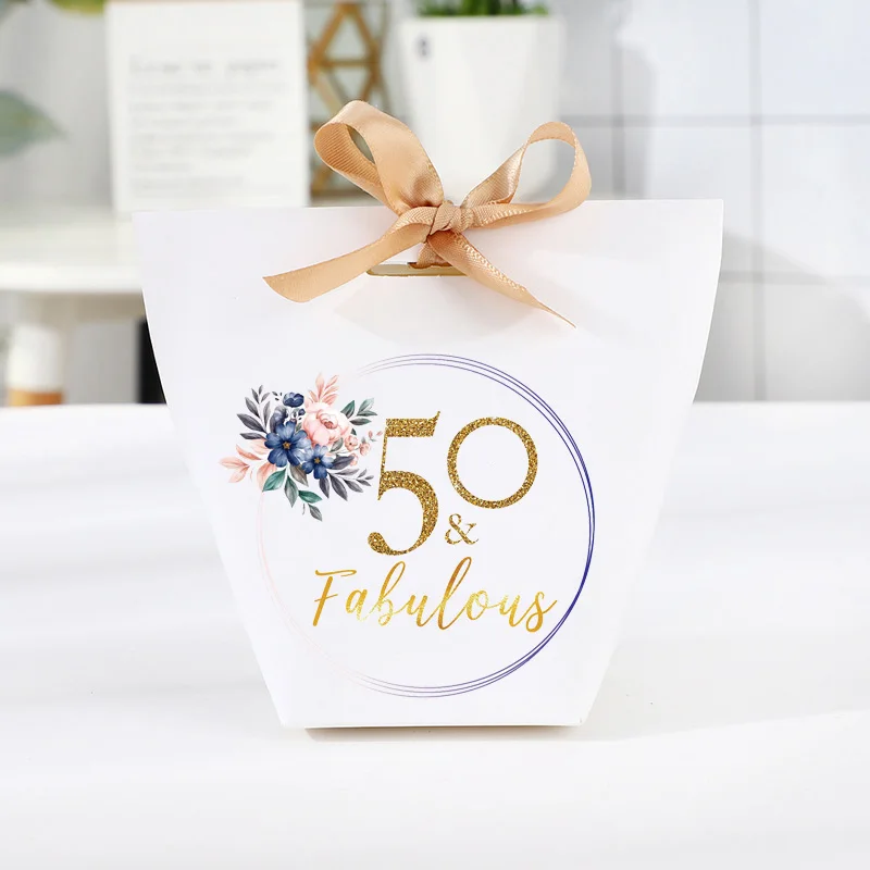 Es Queen Wife Mom Friend 50th Happy Birthday Party Dessert Table Centerpiece Decoration Favor