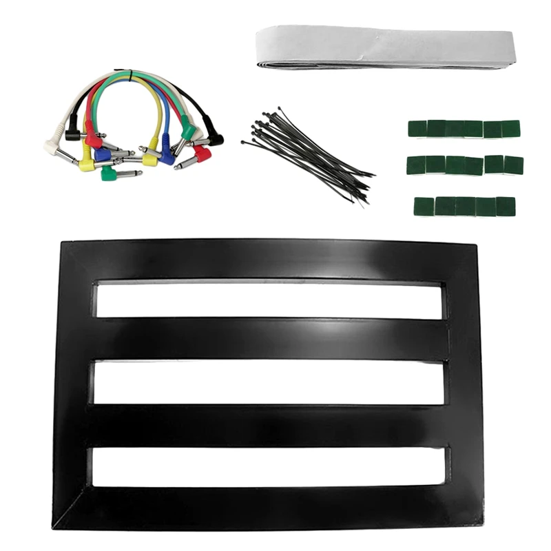 Установка педалей для гитарных эффектов DIY педалборд гитары с волшебной лентой и