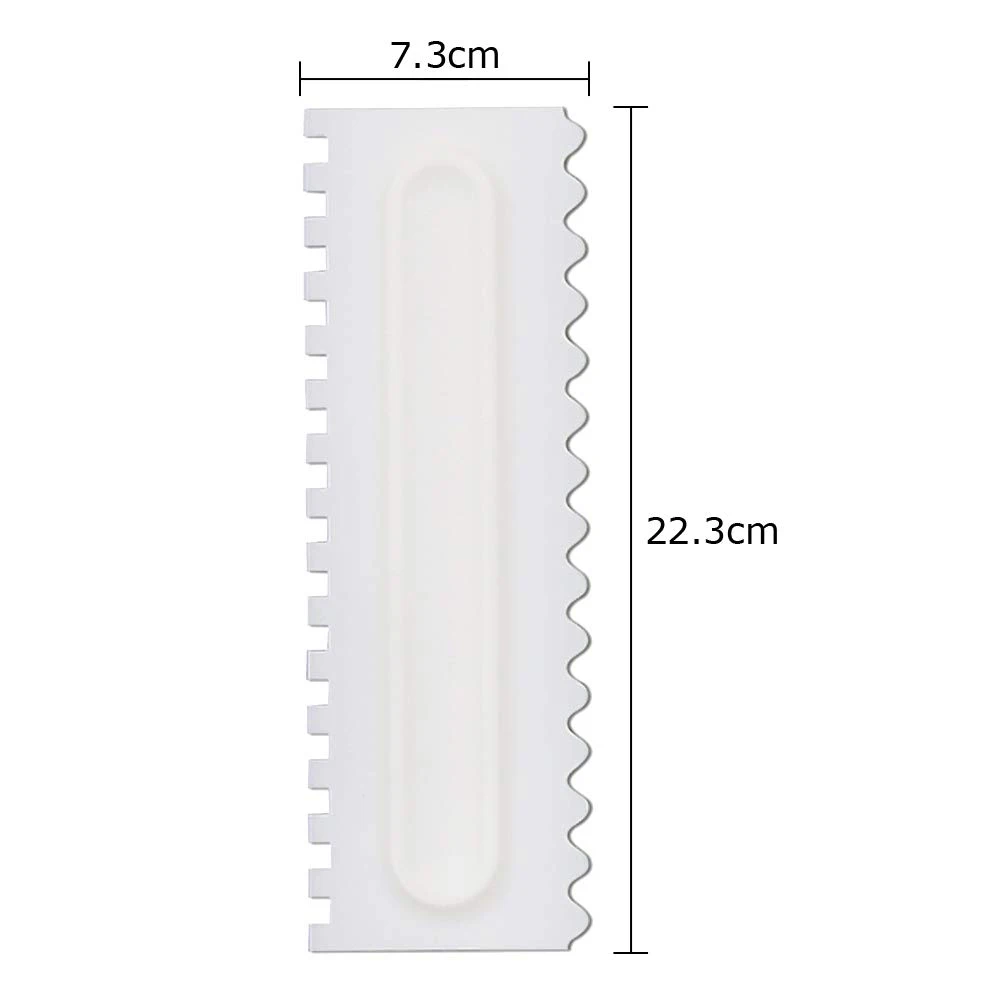 1 шт. украшения торта нерегулярные гребень для защиты от обледенения гладкая