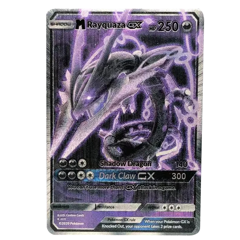 Коллекционная карточка Dark Pokemon коллекционная с покемоном играми детская игрушка