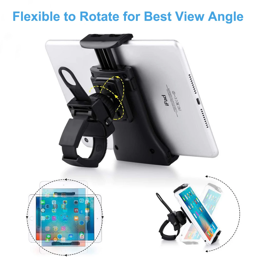 Держатель для телефона на руль велосипеда подставка планшета крепление iPad iPhone