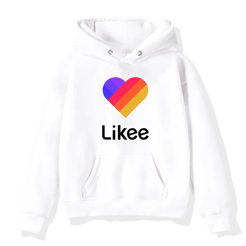Демисезонный детский пуловер Likee App свитшот детская одежда худи для маленьких