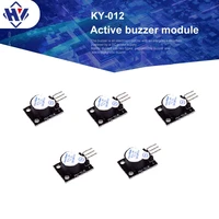 5pcs/lot KY-012 3.5-5.5V Active Buzzer Module for Arduino DIY Starter KIT PC Printer Applicable Accessorie Sensor 37 In 1 Module