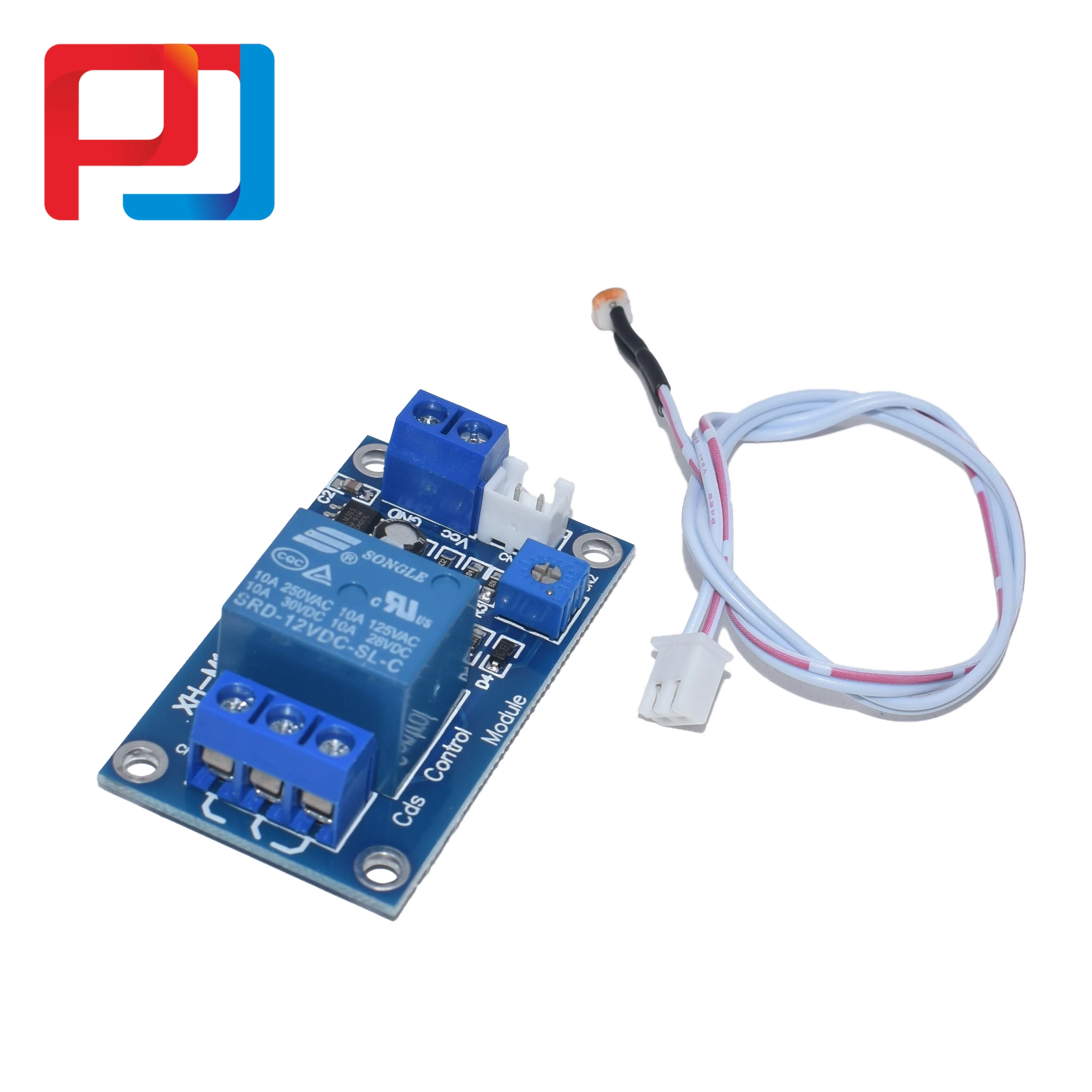 10 шт. XH-M131 DC 5 V/12 V светильник Управление переключатель реле фоторезистора модуль
