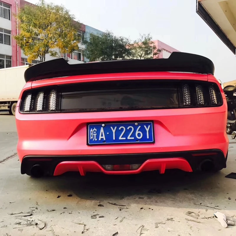 Задний спойлер для багажника из углеродного волокна Mustang крыло Ford 2015 2016 2017
