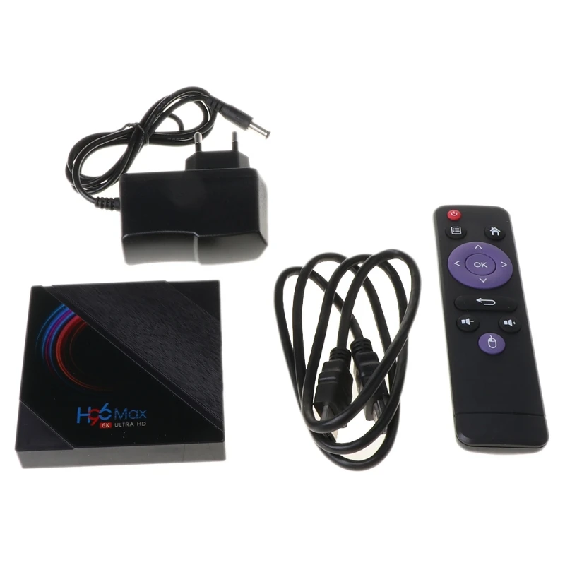 

2022 New H96 MAX RK3318 And roid 10.0 Smart TV Box 2.4G&5G Dual Wifi BT4.0 Media Player