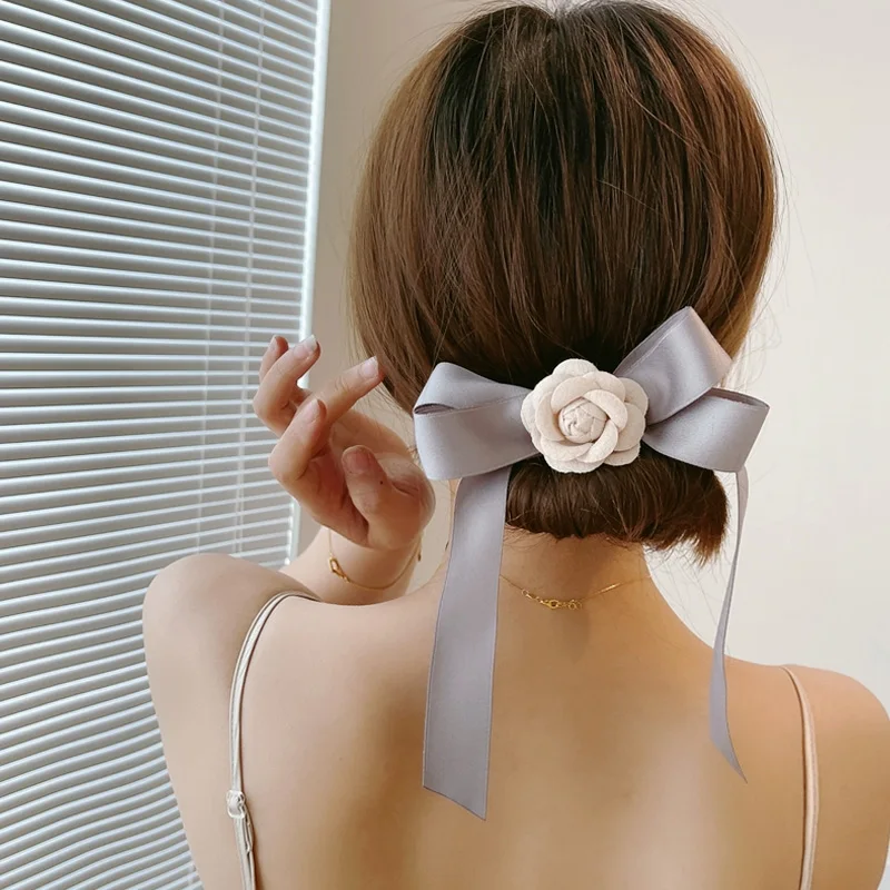 

New DIY Lazy Hair Curler Satin Bow Hairpin Hair Braiding Braider Tool Hair Clips Women Headband Hair Styling Accessories