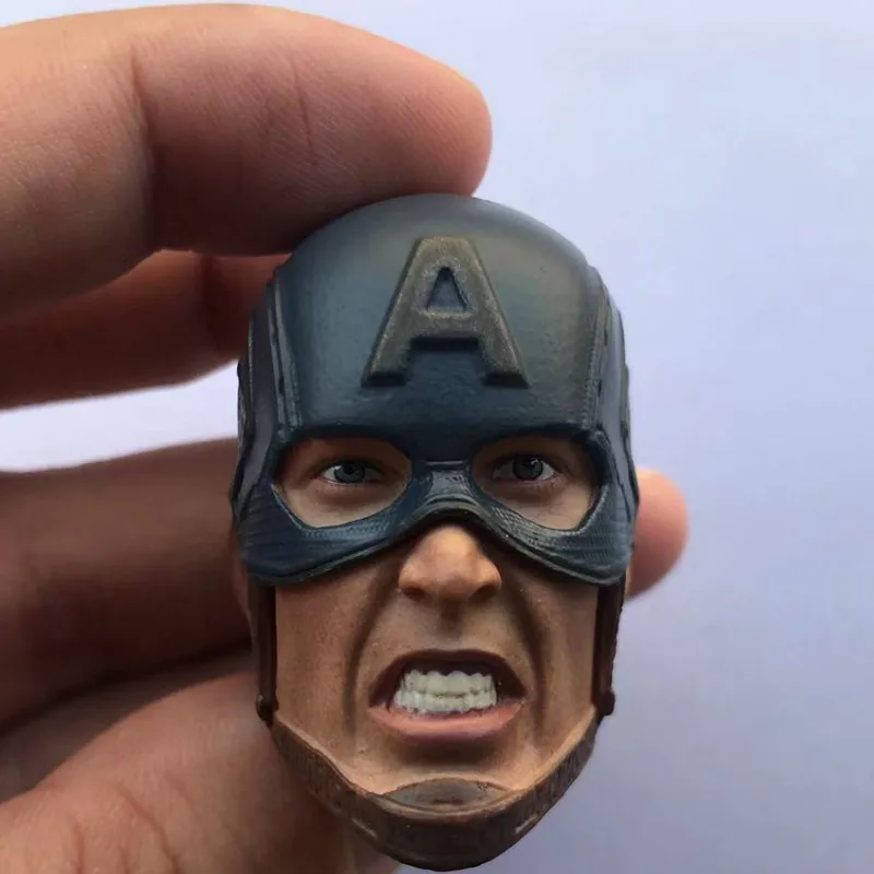 Модель головы американского капитана гражданской войны Криса Эванса Mnotht на