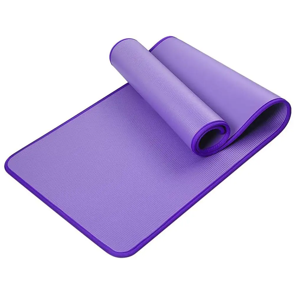 

183 * 61 * 10mm Yoga Mat Extra Thick Non-slip Mat For Men Women Fitness Tasteless Gym Exercise Pads Yoga Mat 2021