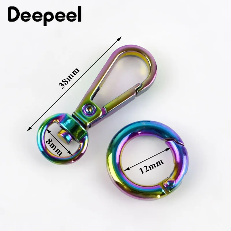 Deepeel хомут с круглым воротником для мальчиков и девочек сумки металлическими