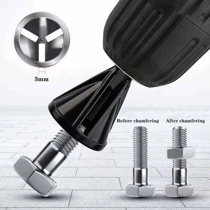 

1 шт., винт из нержавеющей стали для удаления заусенцев