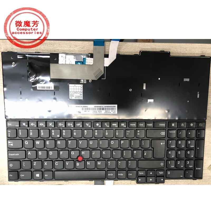 UK NEW Keyboard for IBM Lenovo Thinkpad E550 E550C E555 E560 E565 00HN000 00HN074 00HN037 04Y2537 Laptop