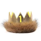 Ребенок мальчик телефон один первый второй день рождения корона с фотореквизит