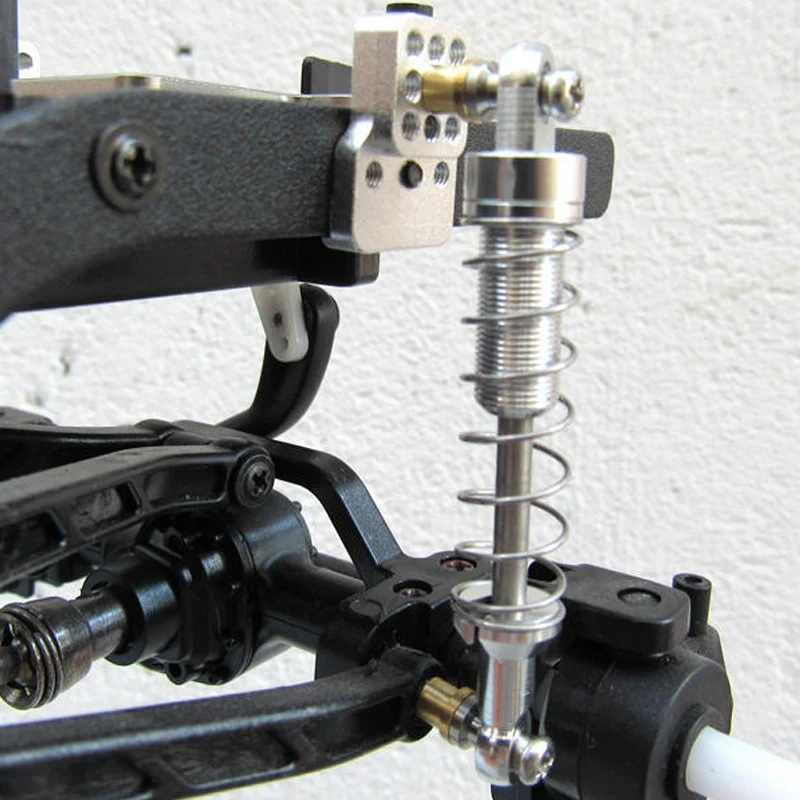 

4Pcs Shock Absorber Damper with Extender for WPL C14 C24 MN D90 D91 D99S RC Car Accessories