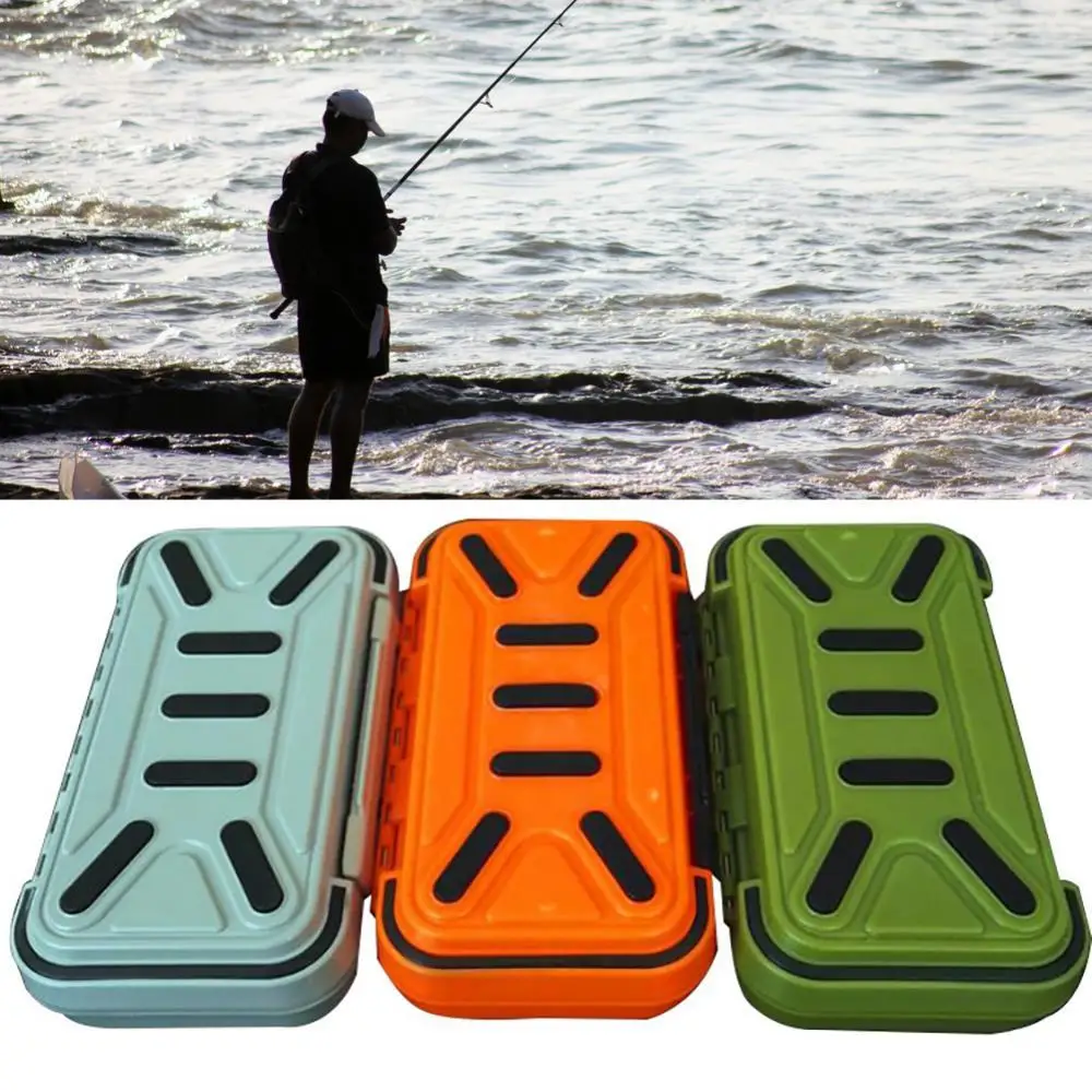 

55% Discounts Hot! Portable Waterproof Double-Sided Bait Lure Hooks Storage Case Fishing Tackle Box
