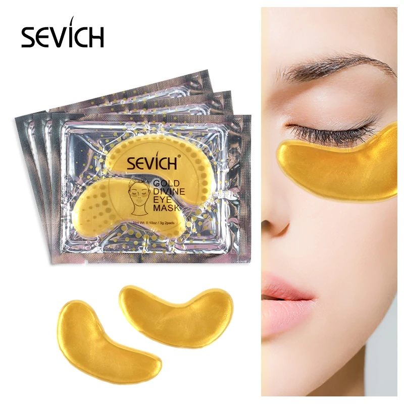 

SEVICH Eye Mask 5 Pairs Gold Divine Collagen Remove Dark Circle Eye Care Anti-Wrinkle Eye Mask Anti-Aging Eye Patches