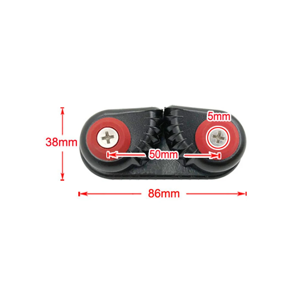 

Black Anodized Aluminium Cam Cleat Boat Cam Cleats Matic Fairlead Marine Sailing Sailboat Kayak Canoe Dinghy Accessories