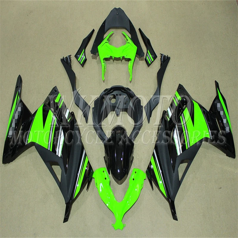 

Nose Fender Side Cowl Rear Tail Panel Fairing Bodywork Kit For KAWASAKI NINJA300R EX250 13 14 15 2016 2017 KA07