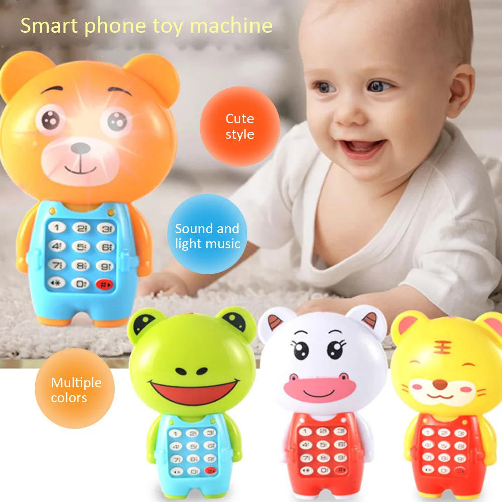 Мультяшная музыка светящаяся детская Умная игрушка музыкальная обучающая