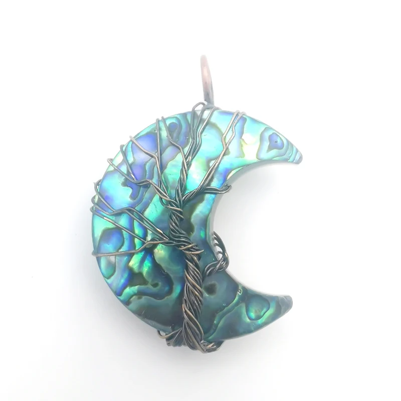 Абалон 30x35 мм ракушки аметисты авантюрин опал прозрачный кварц тигровый глаз